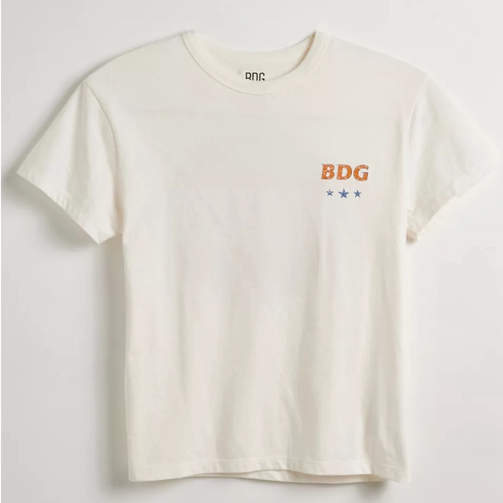 UO's Essential BDG Label Gas Station Tee Size Large - Picture 2 of 4